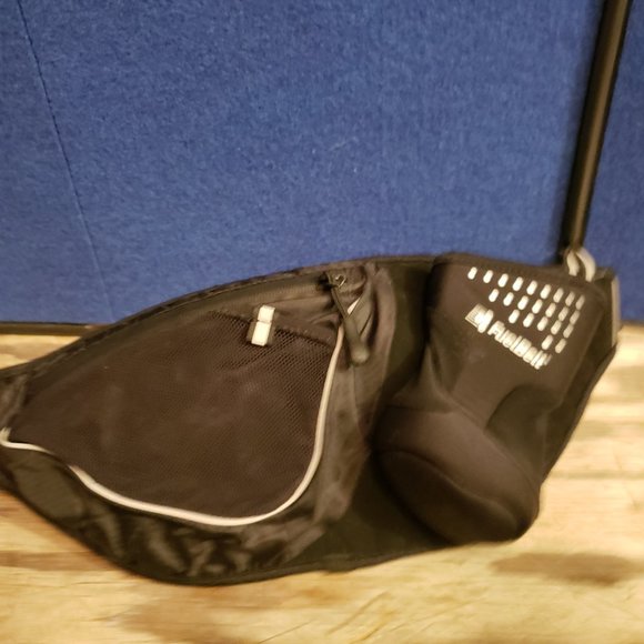 FuelBelt waist +bottle holder zippered pocket adjustable strap quality white a - Picture 3 of 5